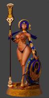 Candace 3D Printing Unassembled Unpainted Resin Garage Kits Model Kits