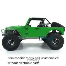 Capo 1/8 JKMAX Metal Chassis RC Crawler Car Painted Green Unassembled Model KIT
