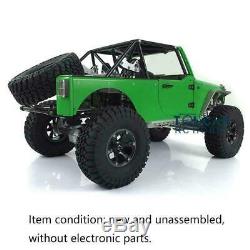 Capo 1/8 JKMAX Metal Chassis RC Crawler Car Painted Green Unassembled Model KIT