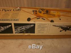 Carl Goldberg Model K-63 Anniversary Piper Cub RC Model Airplane Kit Unassembled