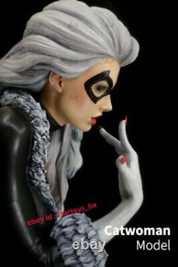 Catwoman 35cmH 14 Unpainted Model Kit Unassembled 3D Print Garage Kit Statue GK