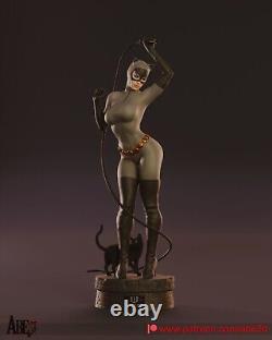 Catwoman 3d Printed Model Unassembled Unpainted 1/10-1/3