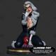 Catwoman Unassembled Unpainted 3D Printing Resin Model Kits Garage Kits