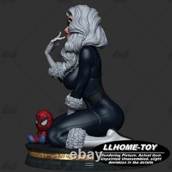 Catwoman Unassembled Unpainted 3D Printing Resin Model Kits Garage Kits
