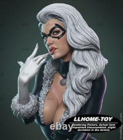 Catwoman Unassembled Unpainted 3D Printing Resin Model Kits Garage Kits