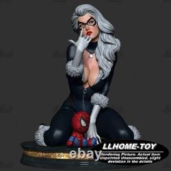Catwoman Unassembled Unpainted 3D Printing Resin Model Kits Garage Kits