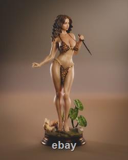 Cavewoman Model Kit Unpainted 3d Print GK Statue