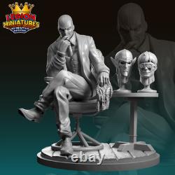 Chameleon Resin Sculpture Model Kit DC size choices! Unpainted/Unassembled