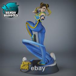 Chun Li 3D Printing Unassembled Unpainted Resin Model Kits Garage Kits