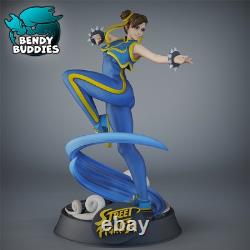 Chun Li 3D Printing Unassembled Unpainted Resin Model Kits Garage Kits