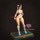 Chun Li Bikini 3D Printing Unassembled Unpainted Resin Model Kits Garage Kits
