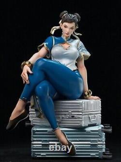 Chun Li Unassembled Unpainted Model Kits Resin 1/4 Scale Garage Kits H32CM