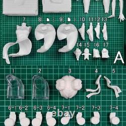 Chun Li Unassembled Unpainted Model Kits Resin 1/4 Scale Garage Kits H32CM