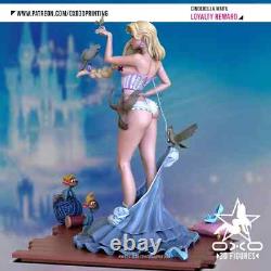 Cinderella 3d Printed Model Unassembled Unpainted 1/12-1/3