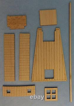 Coastguard cutter Alert Scale 1/50 24 Unassembly Wooden Model Ship Kit