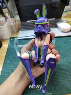 Coolrain Labo Rabbit Unassembled Unpainted Figure Garage Kit Model Toy H21CM
