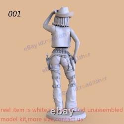 Cowgirl 1/12 1/8 1/6 1/4 1/3 1/2 Model Kit Unpainted Unassembled 3D Print 2 Ver
