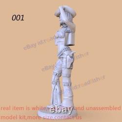 Cowgirl 1/12 1/8 1/6 1/4 1/3 1/2 Model Kit Unpainted Unassembled 3D Print 2 Ver