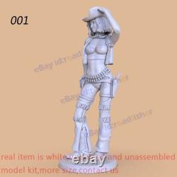 Cowgirl 1/12 1/8 1/6 1/4 1/3 1/2 Model Kit Unpainted Unassembled 3D Print 2 Ver