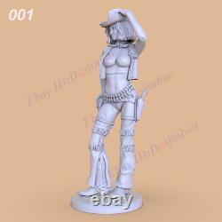 Cowgirl 1/4 3D Printing Model Kit Unpainted Unassembled GK 001 Version 45cm