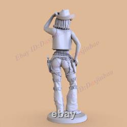 Cowgirl 1/4 3D Printing Model Kit Unpainted Unassembled GK 001 Version 45cm