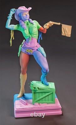 Cowgirl Harley Quinn 3D Printing Unassembled Unpainted Resin Model Kits Garage K