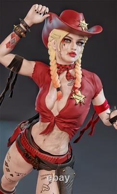 Cowgirl Harley Quinn 3D Printing Unassembled Unpainted Resin Model Kits Garage K