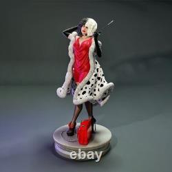 Cruella De Vil 3D Printing Unassembled Unpainted Resin Model Kits Garage Kits