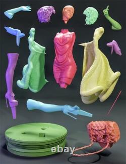 Cruella De Vil 3D Printing Unassembled Unpainted Resin Model Kits Garage Kits