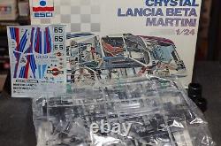 Crystal Lancia Beta Martini ESCI 124 Model Kit # 3044 SEALED PARTS