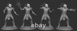 Cyrax Resin Sculpture Statue Model Kit size choices! Unpainted/Unassembled