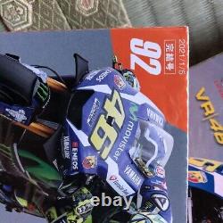 DEAGOSTINI YAMAHA 1/4 YZR-M1 2016 Valentino Rossi Model 1-92 Full Kit New