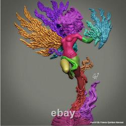 Dark Phoenix Unassembled Unpainted 3D Printing Resin Model Kits Garage Kits