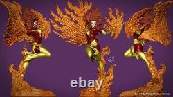 Dark Phoenix Unassembled Unpainted 3D Printing Resin Model Kits Garage Kits