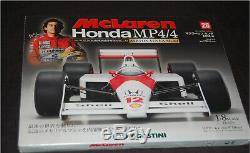 DeAGOSTINI McLaren Honda MP4/4 1/8 Scale Ayrton Senna Unassembled Model Kit Set