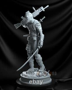 Deadpool 1/6 Unpainted Figure 3D Printing Model Kit Unassembled GK 39cm/15.3inch