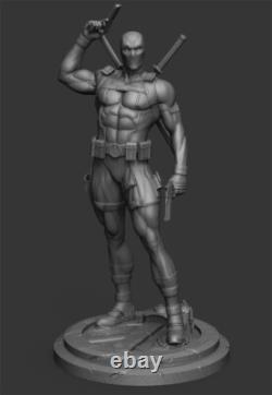 Deadpool 3D Printing Unassembled Unpainted Model Kits Resin Garag Kits