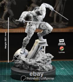 Deadpool 3D Printing Unassembled Unpainted Model Kits Resin Garage Kits