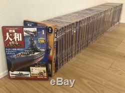 Deagostini Make A Battleship Yamato All 90 Volume set unassembled unused