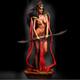 Dejah Thoris Unassembled Unpainted 3D Printing Resin Model Kits Garage Kits