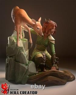 Doric 3D Printing Unassembled Unpainted Resin Garage Kits Model Kits