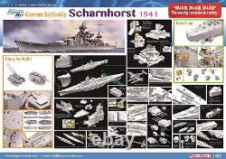 Dragon 1036 1/350 German Battleship Scharnhorst 1941 Model Kit