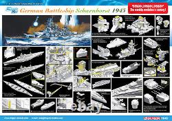 Dragon 1040 1/350 German Battleship Scharnhorst 1943 Plastic Model Kit 2019