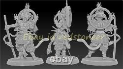 Dragon Ball Son goku 3D Print 1/6 Unpainted Unassembled Resin Figure Model Kits