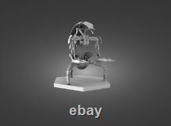 Droideka Resin Sculpture Statue Model Kit Star Wars Unpainted/Unassembled