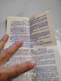 EOLE STEAM POWERED AIRCRAFT, Rare, Vintage 1964, 170 scale, Model Airplane kits