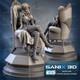 Emma Frost 3D Printing Unassembled Unpainted Model Kits Resin Garage Kits