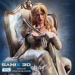 Emma Frost 3D Printing Unassembled Unpainted Model Kits Resin Garage Kits