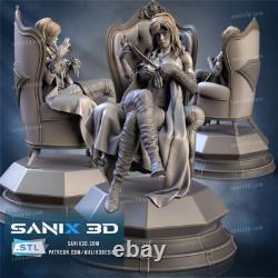 Emma Frost 3D Printing Unassembled Unpainted Model Kits Resin Garage Kits