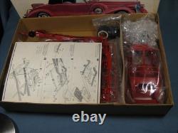 Entex 1937 Packard Coupe Roadster 1/16 Model Kit 12 Cylinder Open Box
